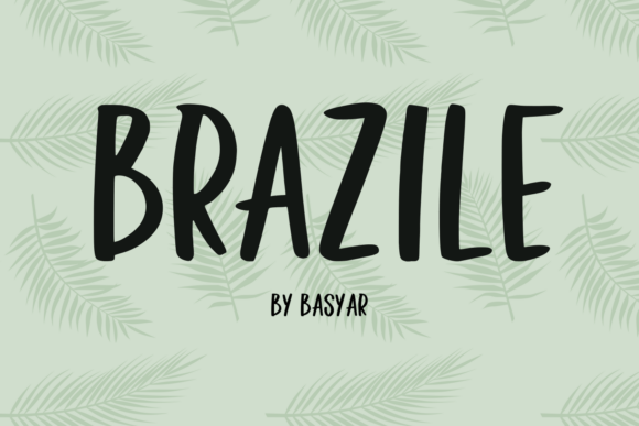 Brazile: A Cheerful Handwritten Font for Crafters