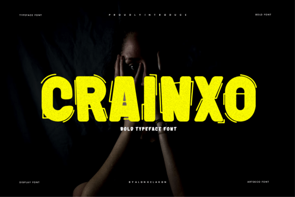 Crainxo: A Bold Display Font for Modern Web Design