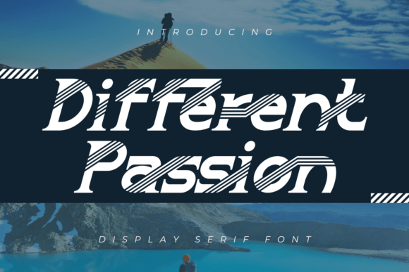 Different Passion Font for Bold Visuals