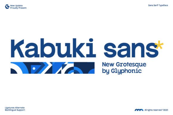 Gc Kabuki: A Grotesque Typeface for Modern Editorial Design