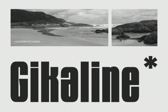 Gikaline: The Bold Sans Serif Font for Marketers
