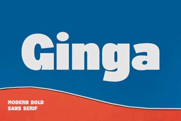 Ginga Font: Bold Sans Serif for Crafters
