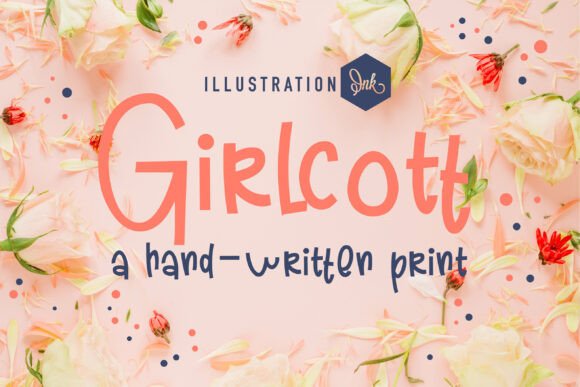 Girlcott Font: A Playful Typeface for Branding