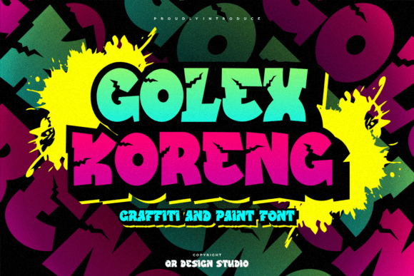 Golex Koreng: A Bold Typeface for Urban Editorial Design