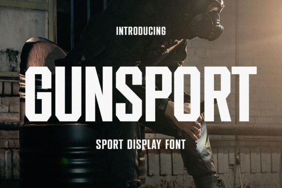 Gunsport: A Bold Sans Serif Font for Web Design