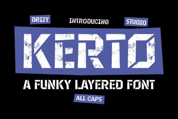 Kerto Font: Bold Typography for Modern Brands