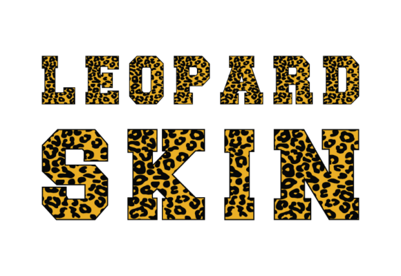 Leopard Skin Font: Bold Type for Digital Campaigns