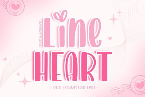 Lineheart: A Playful Typeface for Digital Brands