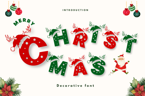 Merry Christmas 2 2: A Festive Display Font for Editorial Design