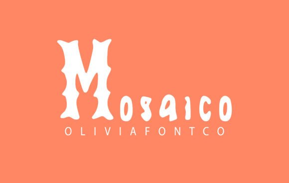 Mosaico Font: Bold Charm for Crafters