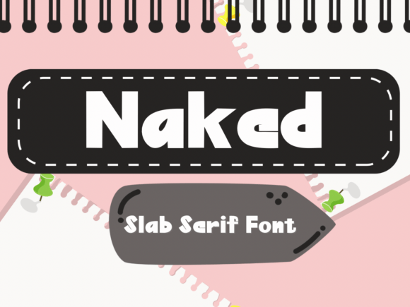 Naked Typeface: A Bold Slab Serif for Modern Brands