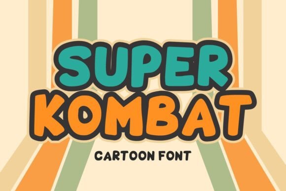Super Kombat: The Friendly Display Font for Bold Campaigns