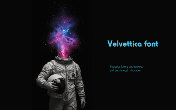 Velvettica Typeface for Elegant Branding