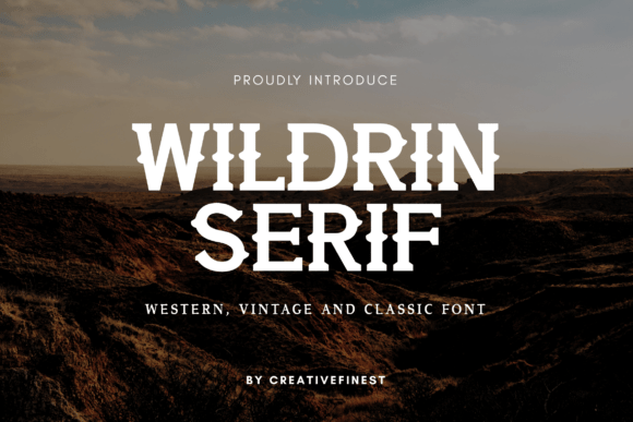 Wildrin Serif: A Typeface for Bold Editorial Design