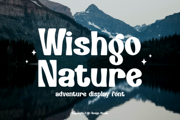 Wishgo Nature: A Bold Typeface for Modern Editorial Design