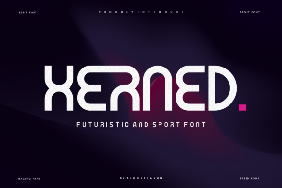 Xerned: A Bold Sans Serif Font for Editorial Impact