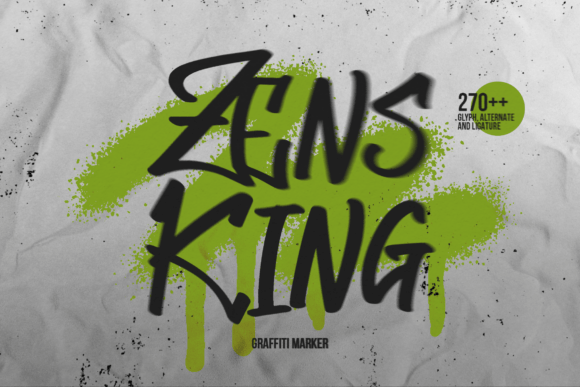 Zens King Font: Bold Street Style for Your Brand